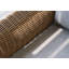 Chaise sans accoudoirs d'extérieur en osier brun-111448834-111448835