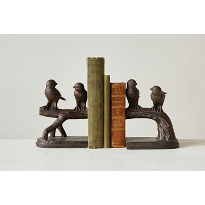 Serre-livres décoratif en résine
