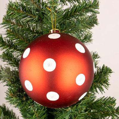 6cm Polyvinyl Chloride (PVC) Ball Ornament