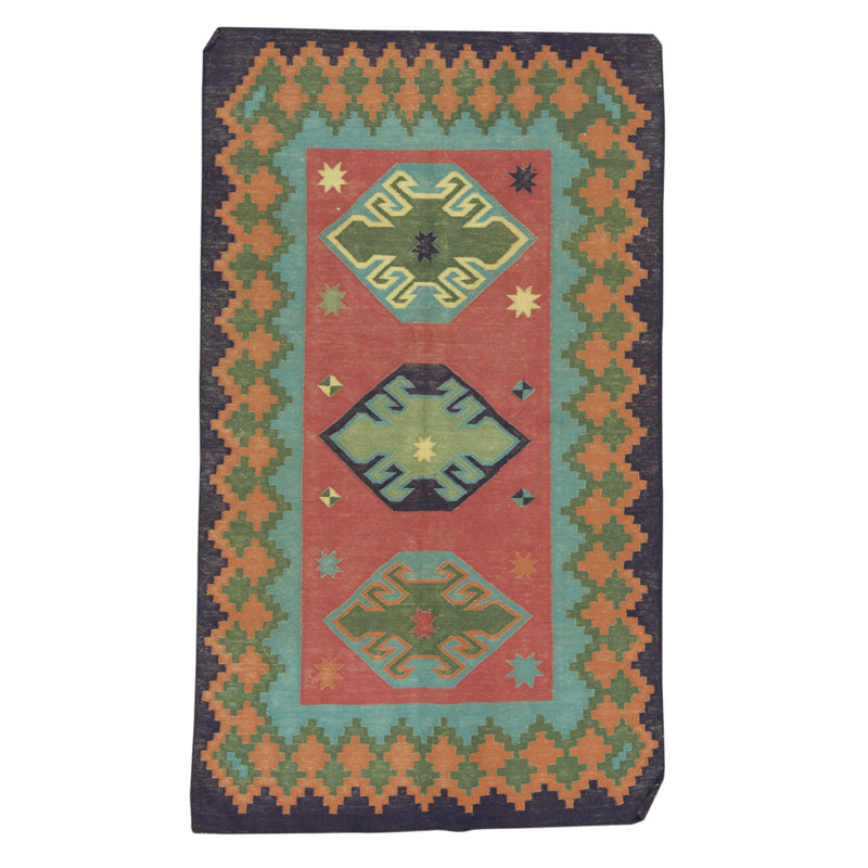 Dhurry Hand Woven Cotton Area Rug