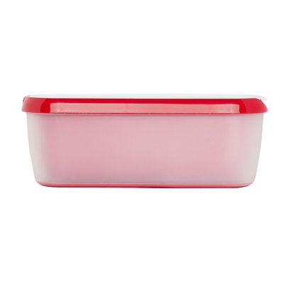 Tovolo Glide-A-Scoop Insulated Ice Cream Tub 1.5 Quart for Homemade Ice Cream, Cayenne