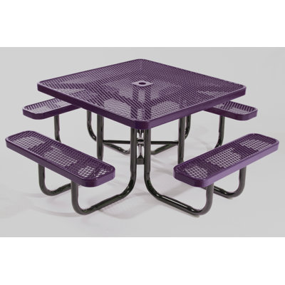 Table de pique-nique carrée 46 po