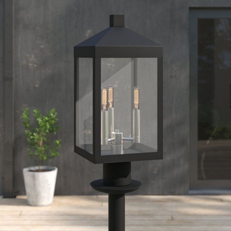 Inniss Transparent Lantern Head, Black