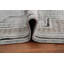Tapis gris délavé de style intemporel 5 x 8