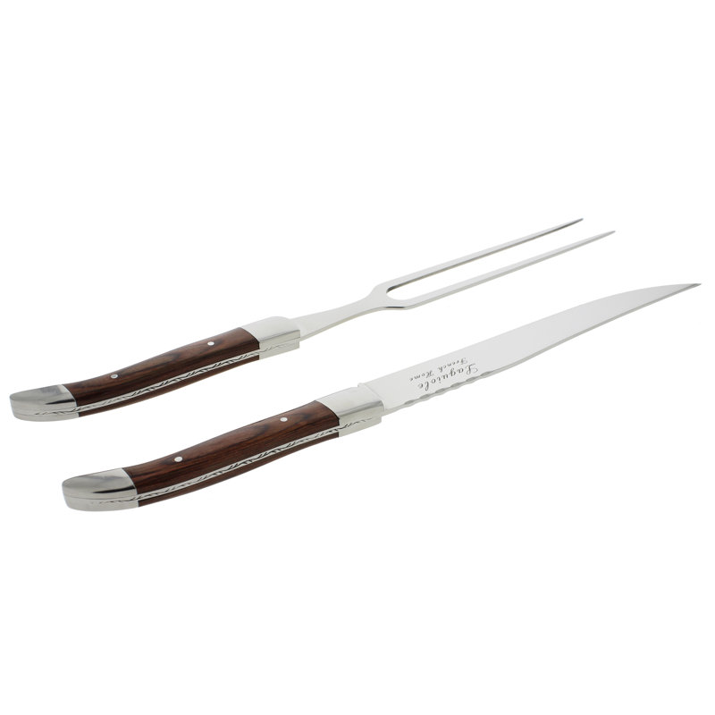 Alcott Hill® Hixon 2 Piece Stainless Steel Carving Set