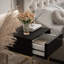 Aldair 45cm W Steel Bedside Table-339109164