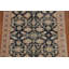 Tapis turc bleu marine à motif floral Ziegler 4 x 6