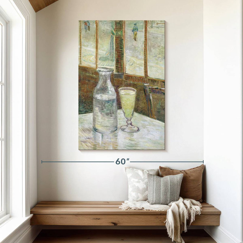 Yarlin Cafe Table With Absinthe, 48" H x 32" W