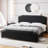 Jameown Solid Wood Slat Bed-891574443-891574442