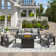 5 - Person Sofa Seating Group With Cushions and Fire Pit Table