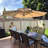 11FT Round Cantilever Umbrella With Lights And Base In Ground,Beige-96664855
