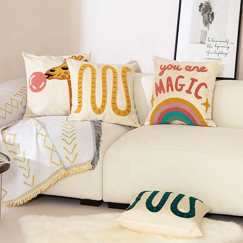 Animal Reversible Throw Pillow