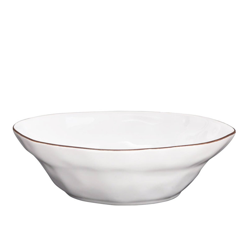 Cantaria Small Serving Bowl , White