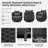Denea 4 - Person Aluminum Frame Outdoor Seating Group With Cushions-323521502-323521501