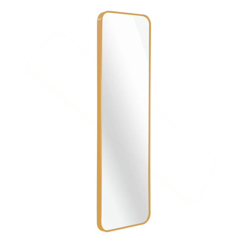 Accent Door Mirror., Golden
