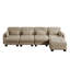 Canapé modulaire modulaire à 4 places Channel, capitonné en U avec repose-pieds mobile et coussins de siège épais épais, chenille-1673806458