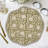 Fabdivine 15"Sophisticated Scalloped Placemats - 6 Kamal