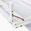 Armoire de lit escamotable complète avec tiroir de rangement et station de charge Murphy, port USB, cadre de lit escamotable en pin massif pour bureau personnel, studio ou chambre d'amis, blanc-1465759879-1465759878