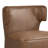 Sardinia Vegan Leather Dining Chair With Casters-101479844