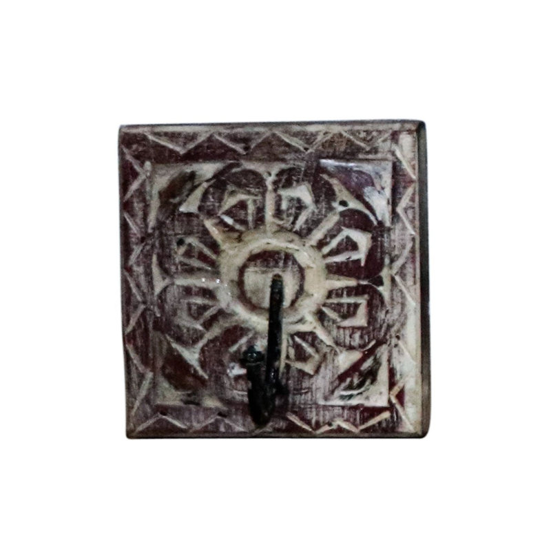 Bassem Solid Wood Wall Hook