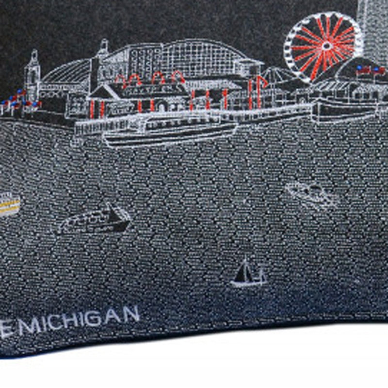 Coussin Chicago, Noir
