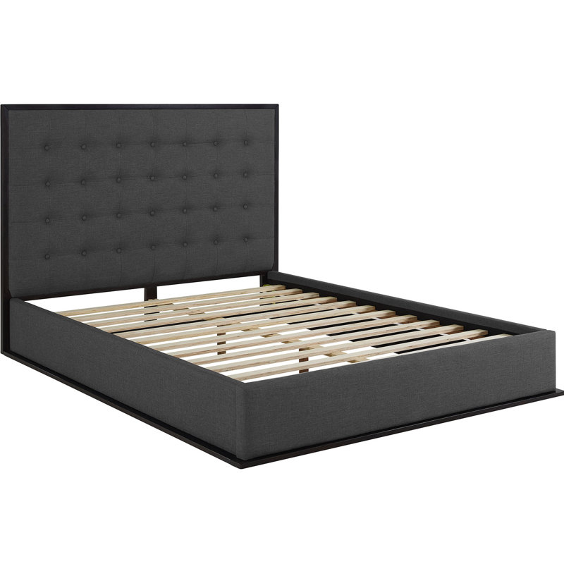 Modway Madeline Upholstered Bed, Smoke