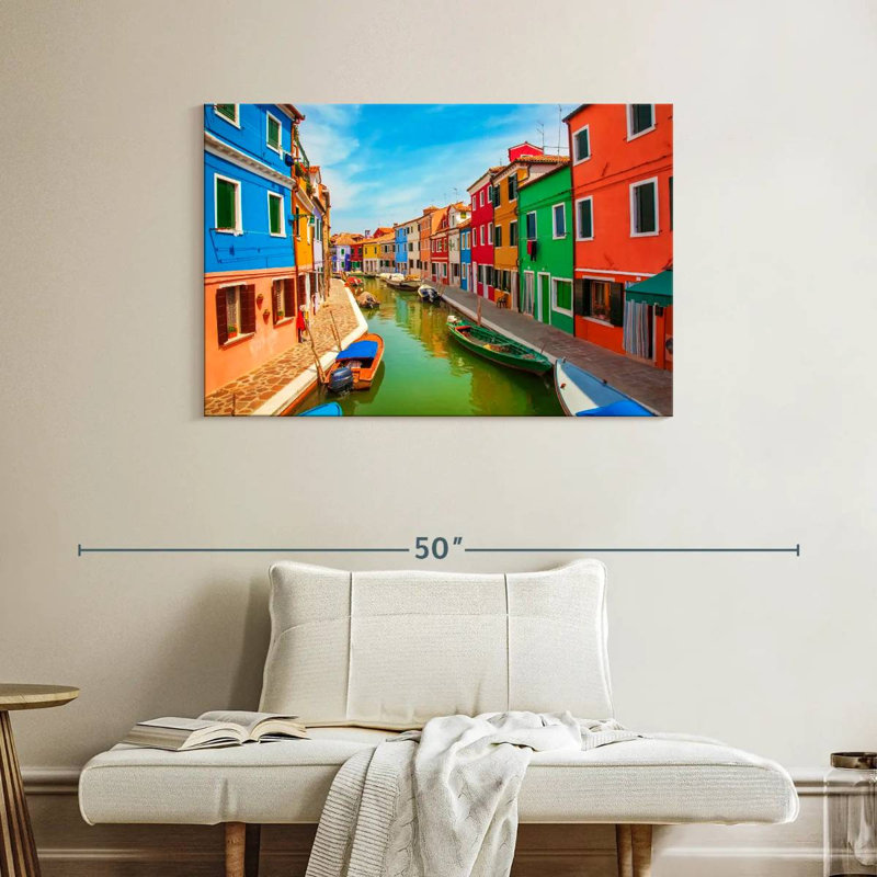 Canal Nicci Burano, H 26 po x l 39 po