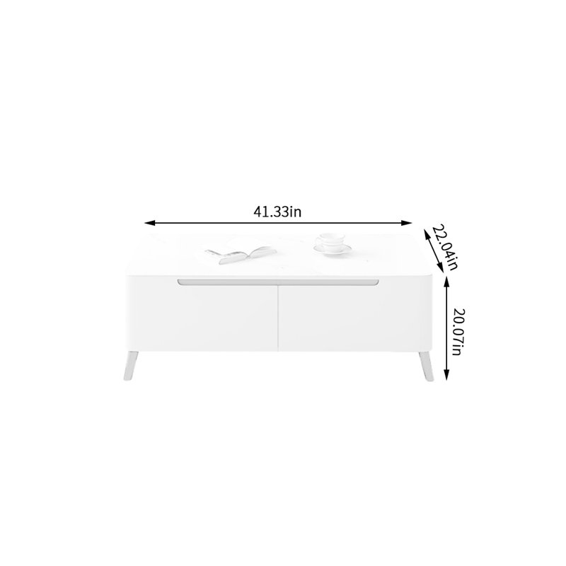 Coffee Table, 20.07" H x 41.33" L x 22.04" W