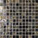 Glass Tile Blend 1" x 1" Glass/Seashell Grid Mosaic Wall & Floor Tile