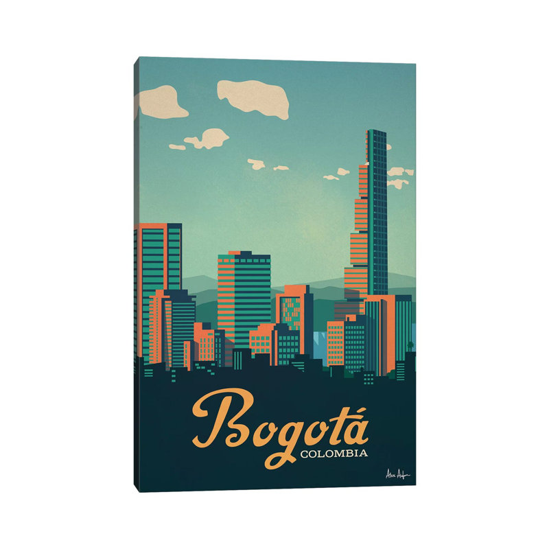 Bogota - Wrapped Canvas Print, 101.6 cm H x 66.04 cm W x 3.175 cm D