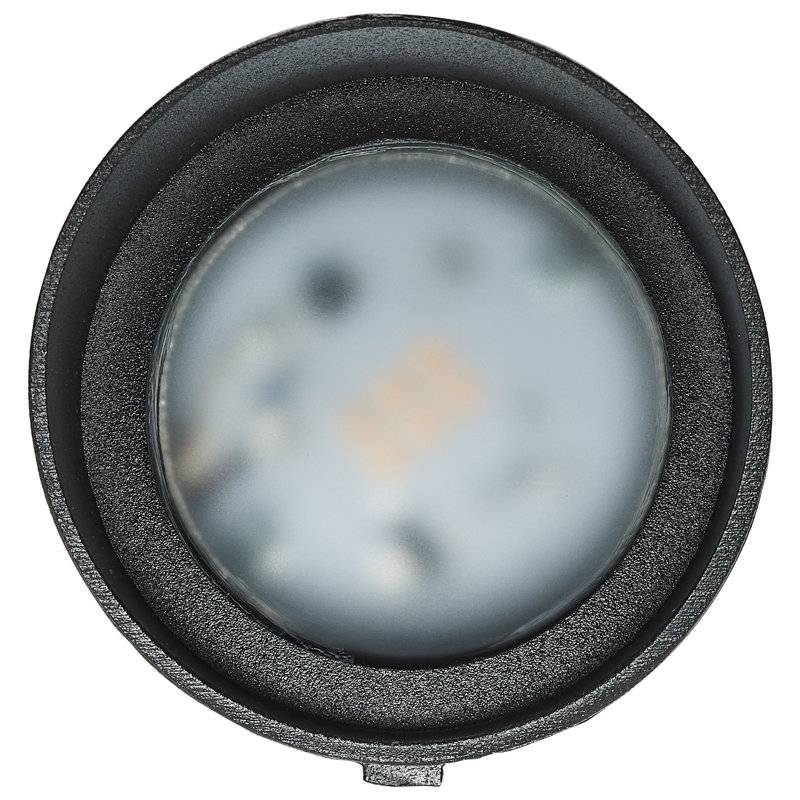 Matte Black Integrated LED Landscape Flood Light, 6W