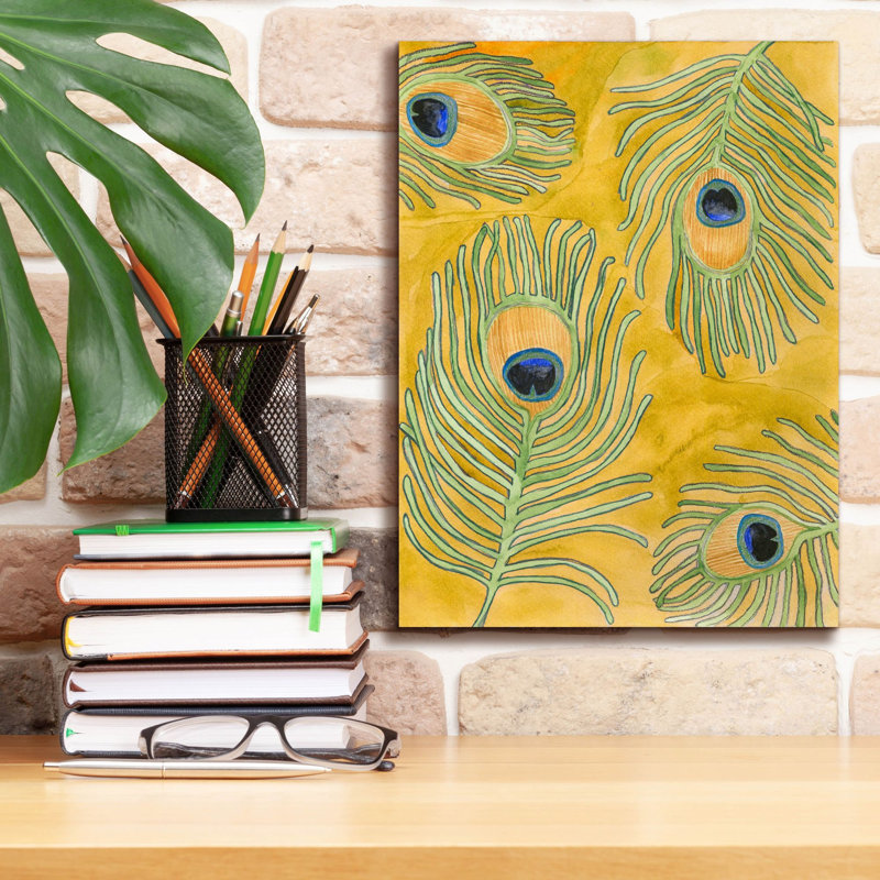 «Bejewella 2» par Alicia Ludwig, art mural sur toile, H 16 po x l 12 po x P 0,75 po