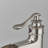 Single-Hole Single-handle Bathroom Faucet with Drain Assembly-87393872