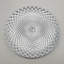 Assiette plate en verre doré Pina-1269613468
