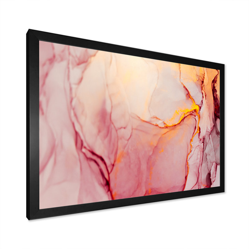 Reproduction encadrée sur toile Luxury Luxury, Toile avec cadre noir, H 8 po x l 12 po x P 1 po