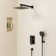 RainfallCascade 10" High-Pressure Balanced Shower System with 3-Setting  Hand Shower