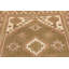 Tapis de zone en laine 4 pi x 6 pi 3 po one-of-kind noué la brown Earley