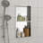 13x25 Inch Stainless Steel Shower Niche Double Shelf (Brushed Nickel)-1585953344-1585953345