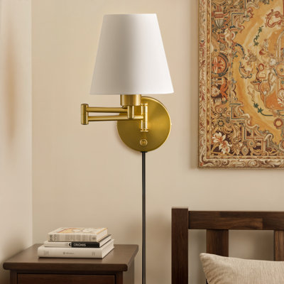 Steel Swing Arm Sconce