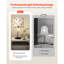 25 cm H Cylinder in Beige