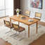 Chaise d'appoint rembourrée Crumley avec dossier en rotin et structure en acier-335430078-321937466
