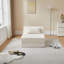 Chaise convertible en laine et en tissu-750314918