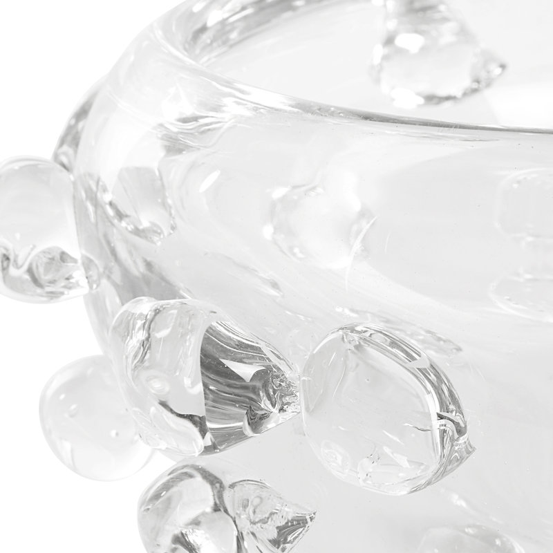 Bol en verre transparent Uttermost Aura