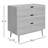 Indra 33.5'' W 3 - Drawer Dresser-43776494