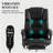 Ergonomic Office Chair With Massage, Reclining Footrest For Ultimate All-Day Comfort And Relaxation