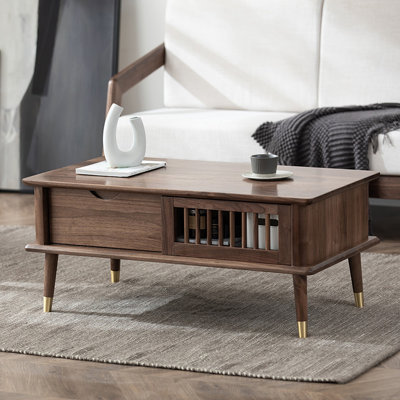 Modern minimalist coffee table storage table