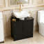 Armoire de salle de bain sous le lavabo de style moderne, armoire de rangement sur piédestal-252149995