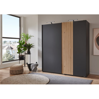 Naadira 2 Door Manufactured Wood Wardrobe