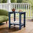 Outdoor Side Table Adirondack Tables Weather Resistant Patio Table Plastic Outdoor End Tables（Set Of Two）-117549642