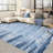 Abstract Machine Washable Rug with Rubber Backing for Living Room Modern Non-Slip Dining Room Rug Easy-Cleaning Floor Carpet for Bedroom Office-1125634053